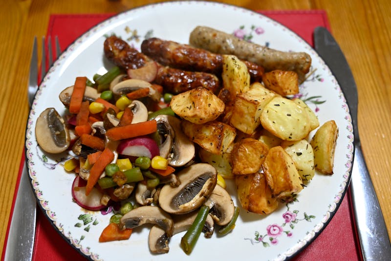 Southwest Veggie Bowl with roasted vegetables